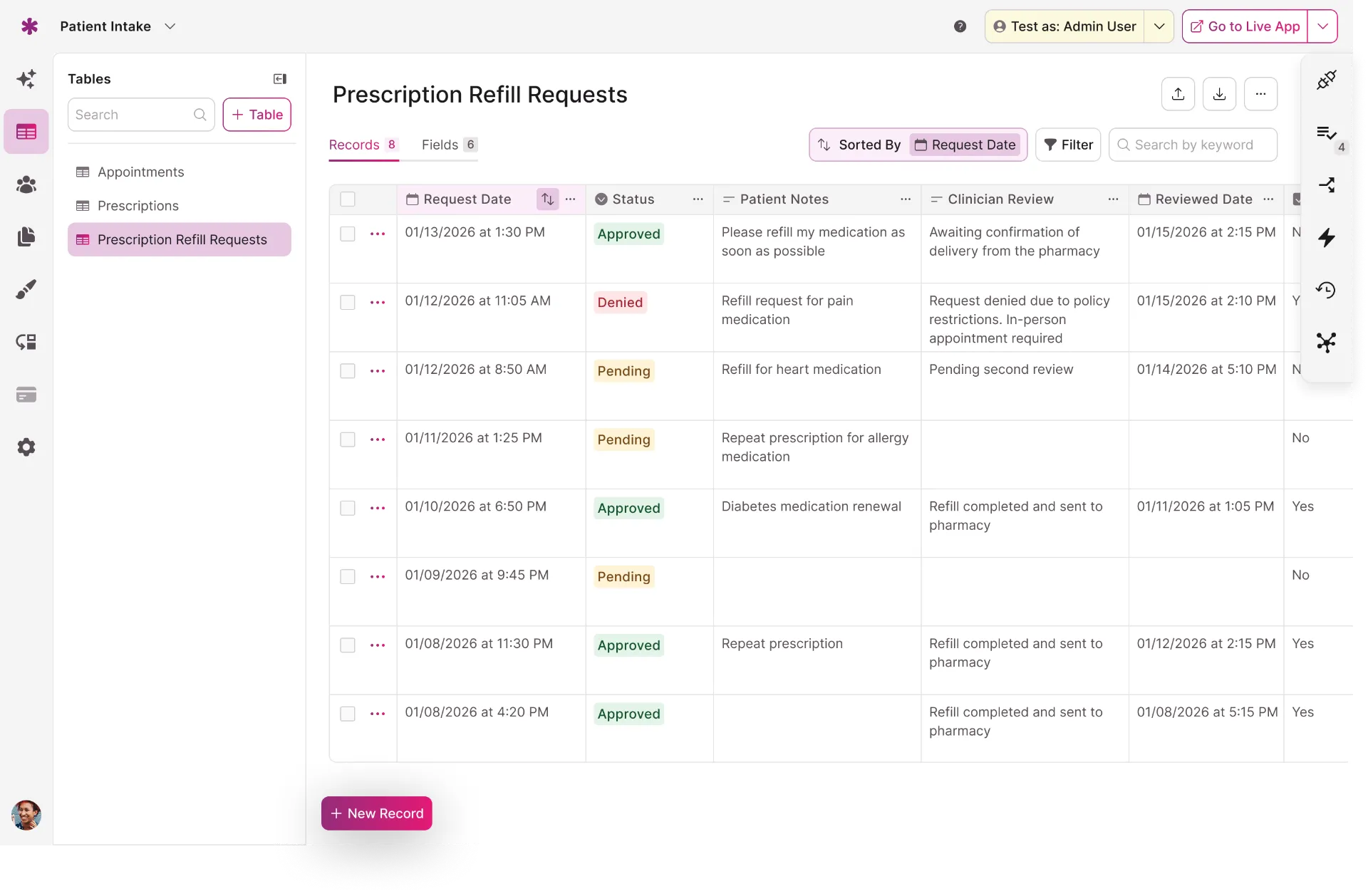 Database builder